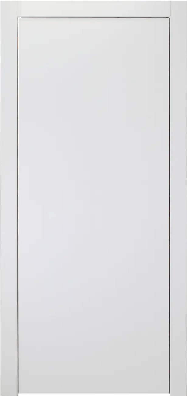 Interior prehung flush door with frame included